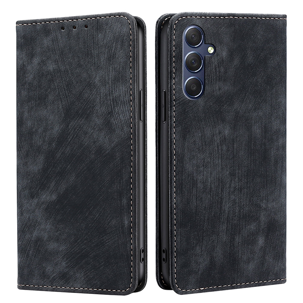 For Samsung Galaxy M54 5G F54 5G RFID Blocking Wallet Phone Case Leather Stand Anti-drop Cover For Samsung Galaxy M54 5G F54 5G RFID Blocking Wallet Phone Case Leather Stand Anti-drop Cover